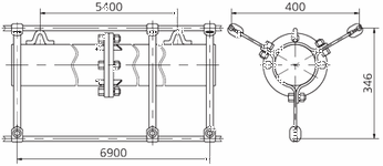 Распорка сцепная типа ЗРС Распорка сцепная типа ЗРС