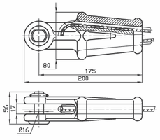 Зажим натяжной клиновой НКК-1-1Б Зажим натяжной клиновой НКК-1-1Б